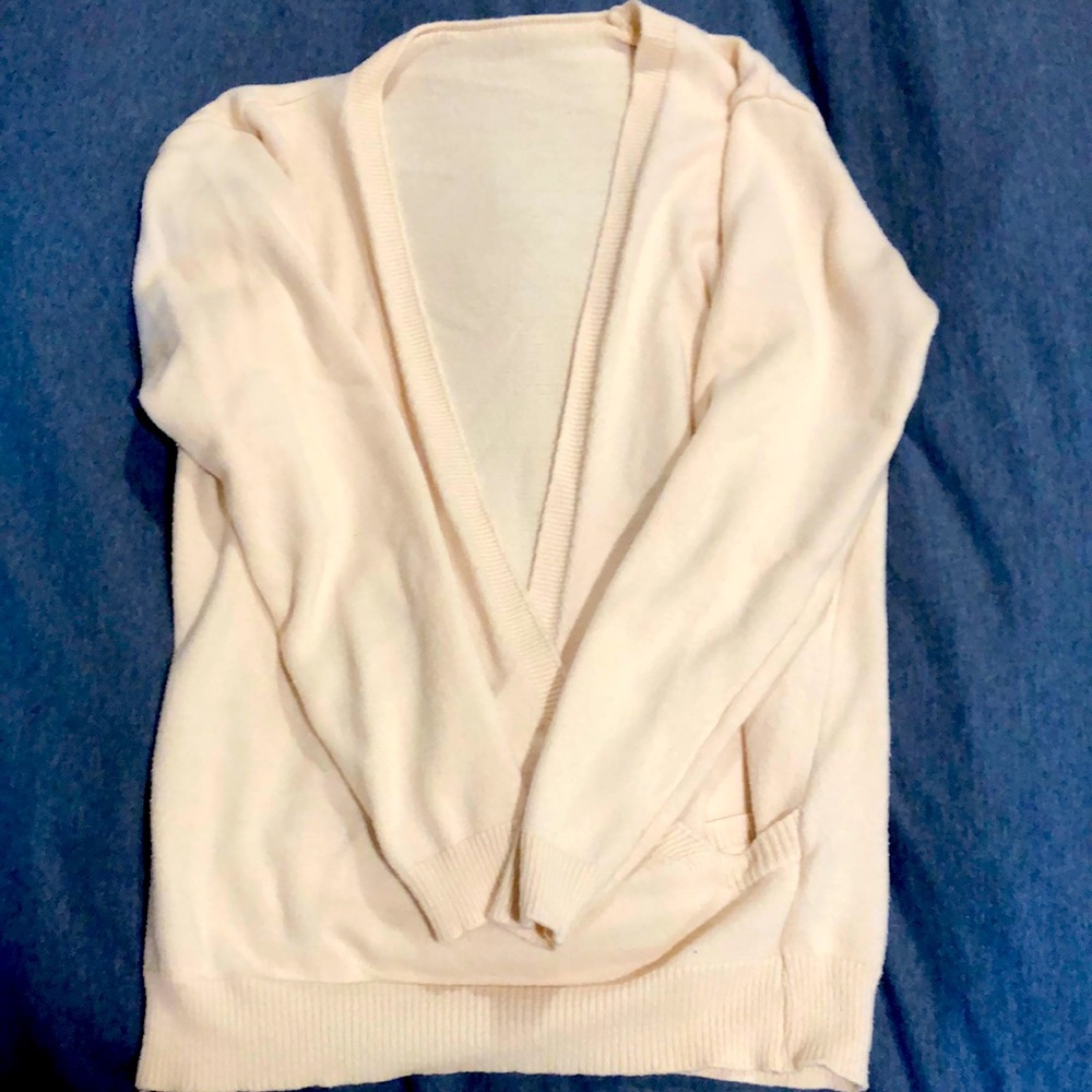 Cream sweater
